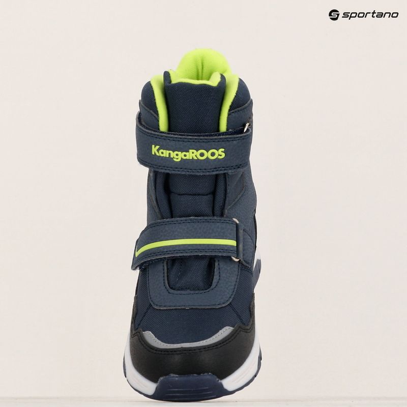 KangaROOS K-MJ Camp V RTX Junior Schneestiefel dk navy / lime 16