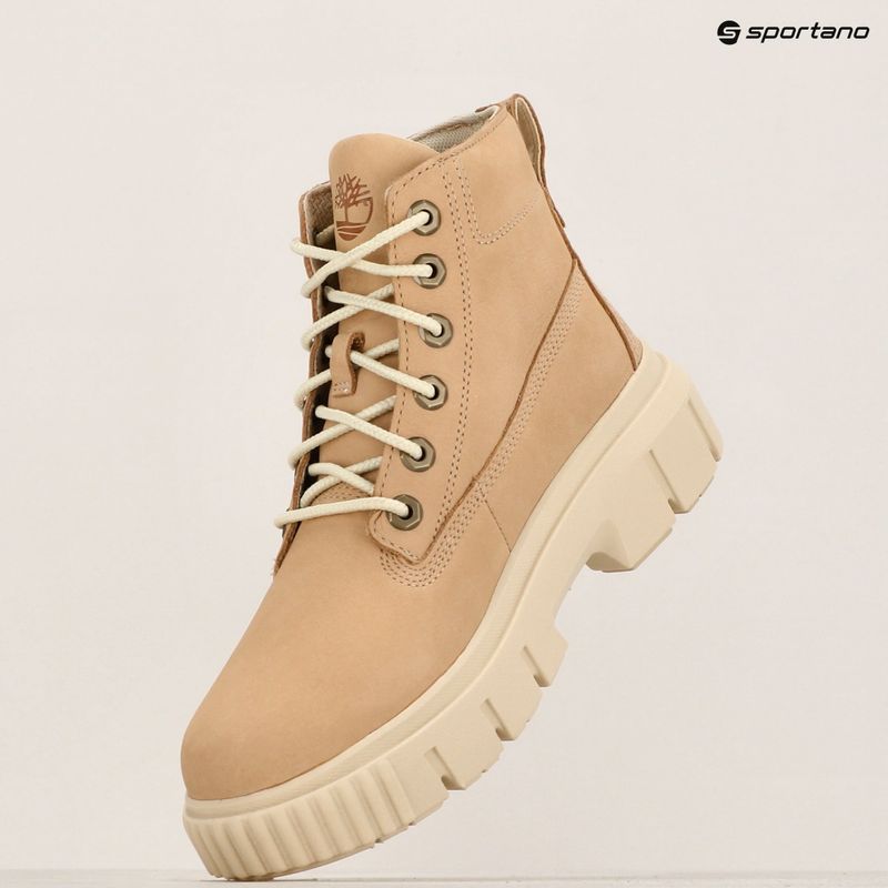 Schuhe Damen Timberland Greyfield light beige nubuck 18