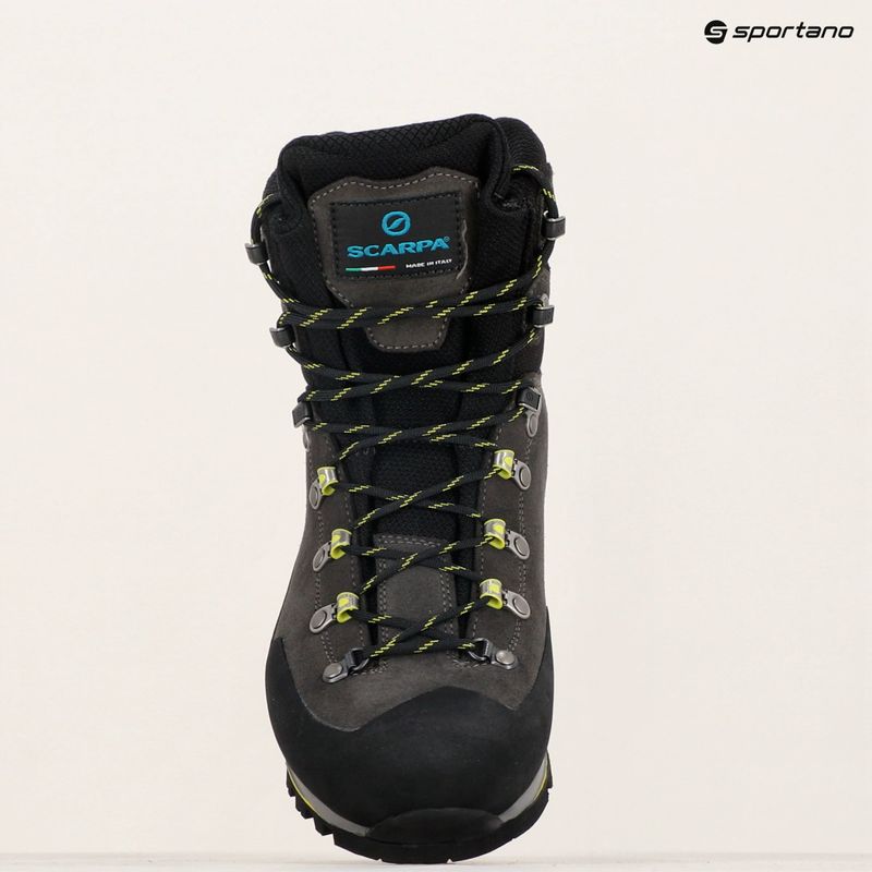 Bergsteigerschuhe Herren SCARPA Manta Tech GTX shark/lime 16