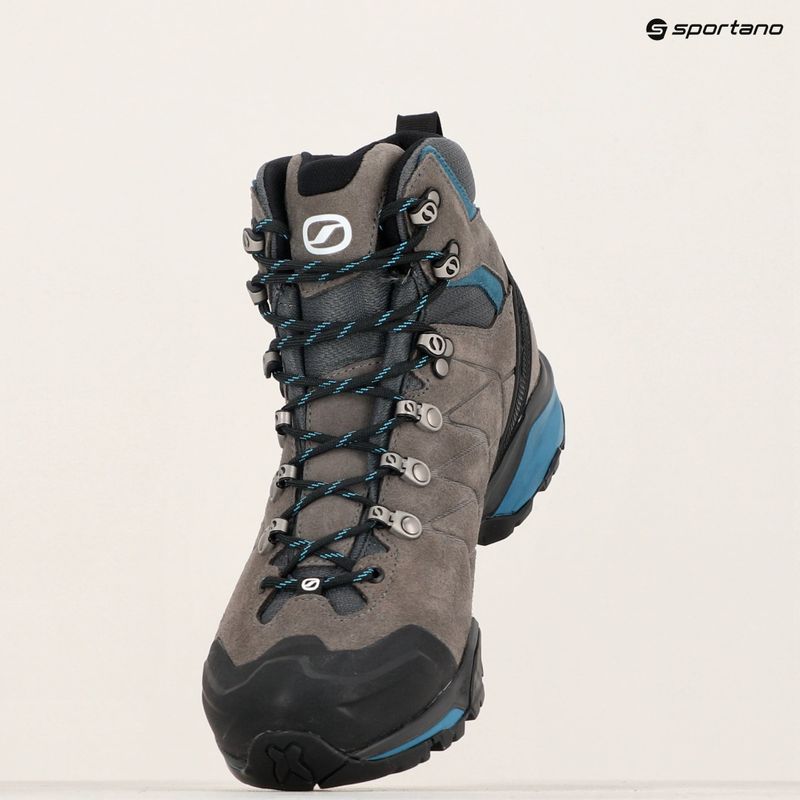 Schuhe Trekking Herren SCARPA ZG Trek GTX titanium/lake blue 15