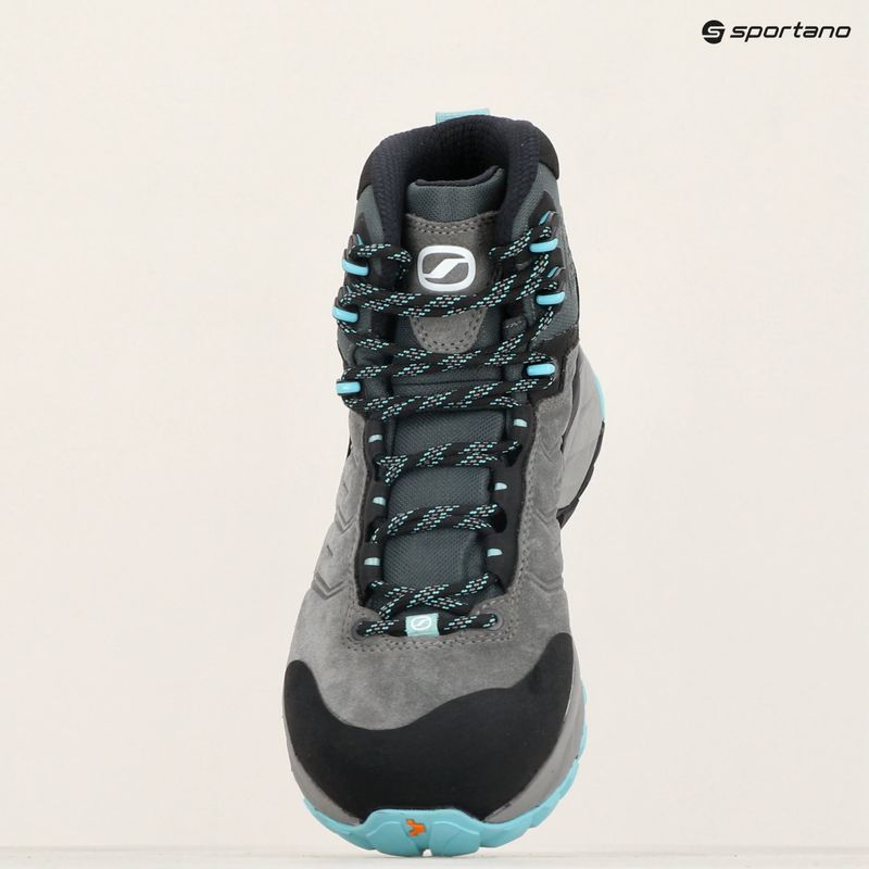 Schuhe Trekking Damen SCARPA Rush TRK GTX midgray/aqua 18