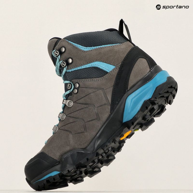 Schuhe Trekking Damen SCARPA ZG Trek GTX titanium/icefall 16