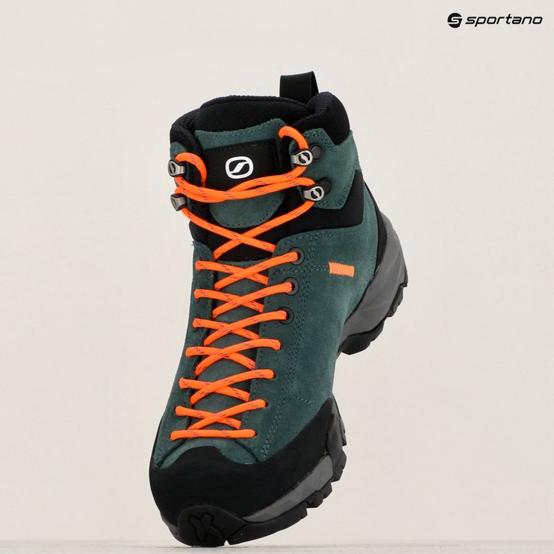 Schuhe Trekking Damen SCARPA Mojito Hike GTX botanic green/orange pop 15