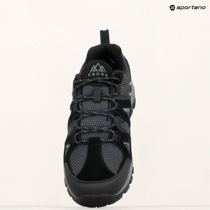 Herren-Trekking-Schuhe KADVA Traver Low WaterProof schwarz 19