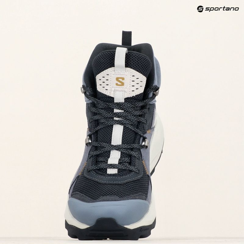 Salomon Elixir Mid GTX Herren-Wanderstiefel dark navy/grisaille/grauviolett 9