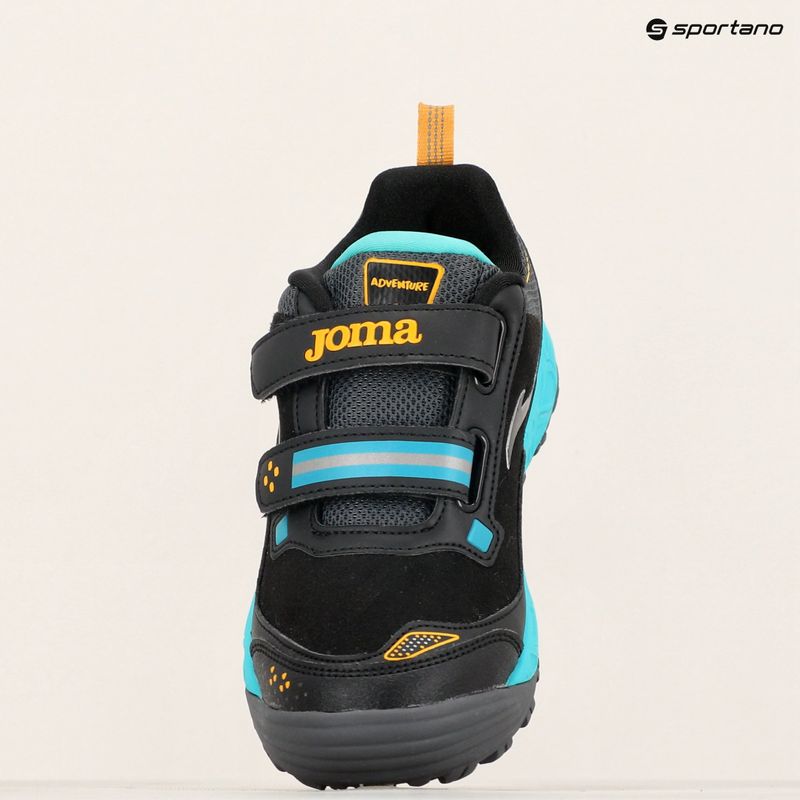 Laufschuhe Kinder Joma Adventure black/turquoise 15