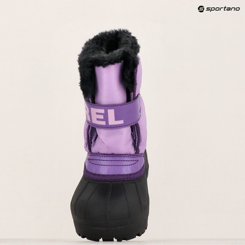 Sorel Childrens Snow Commander gumdrop/lila violett Schneestiefel 16