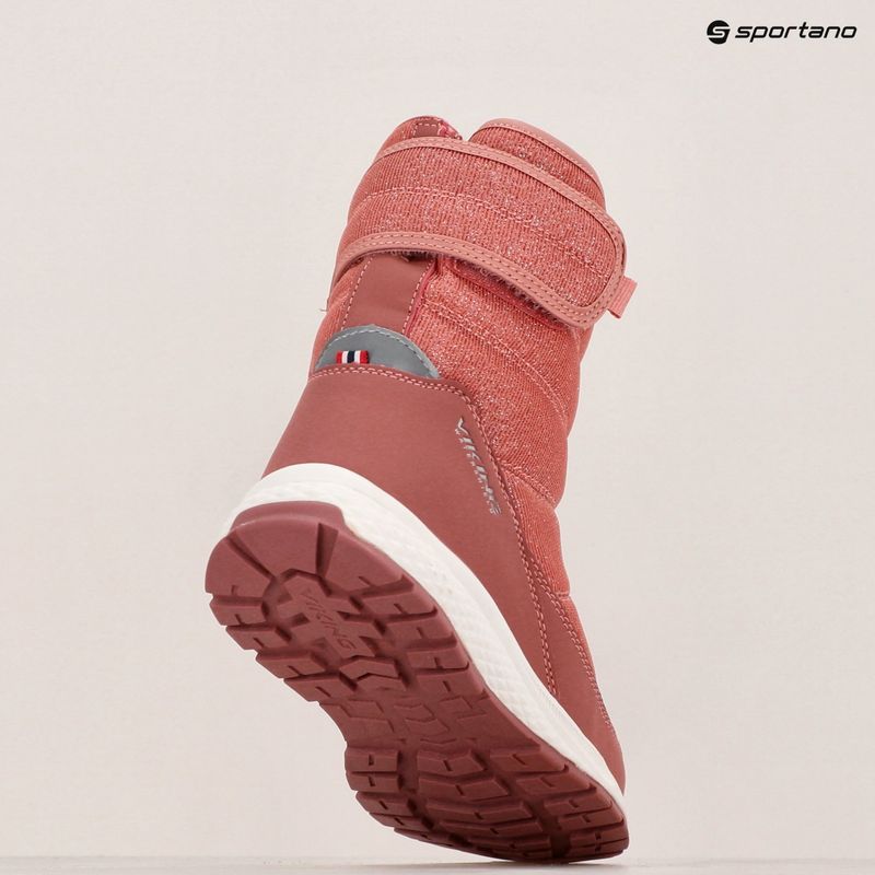 Schneeschuhe Kinder Viking Footwear Equip Warm Waterproof 1V Pull On pink 10