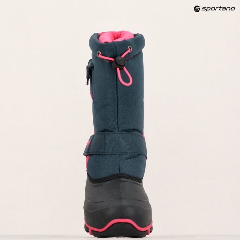 KangaROOS Kanga-Bean II dk navy / daisy pink Junior Schneestiefel 9