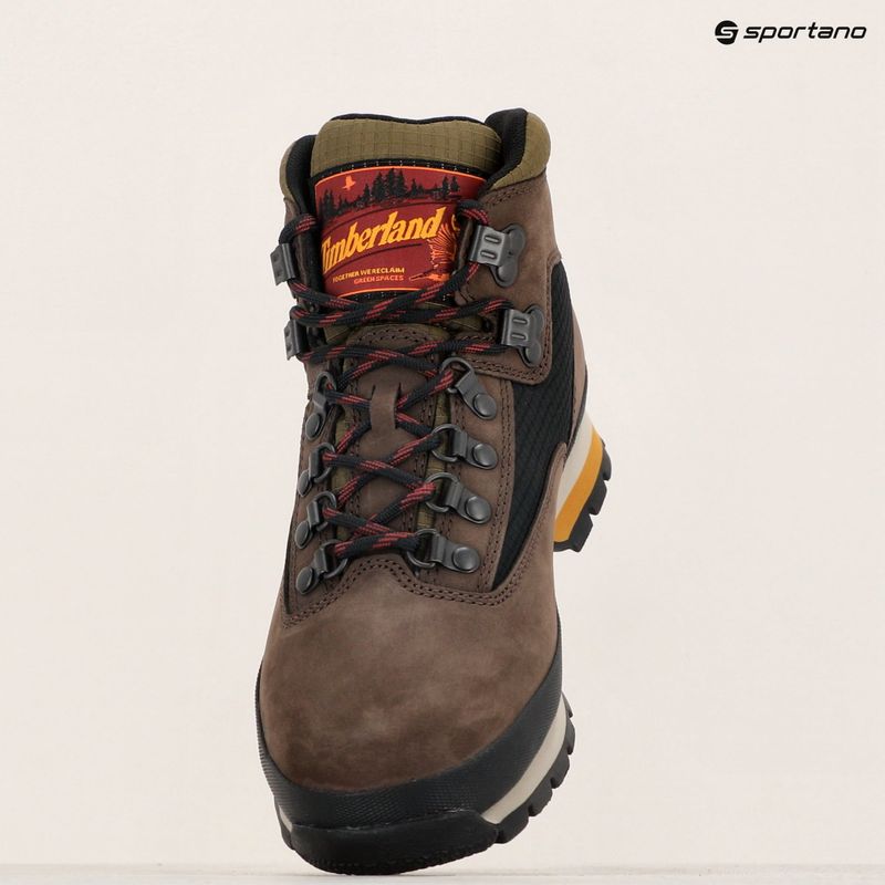 Schuhe Herren Timberland Euro Hiker Mid dark brown nubuck 17