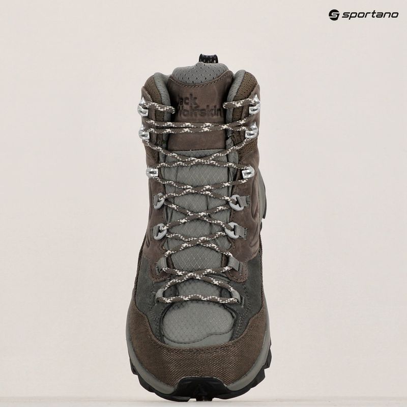 Jack Wolfskin Herren Cyrox Texapore Mid kalter Kaffee Trekkingstiefel 10