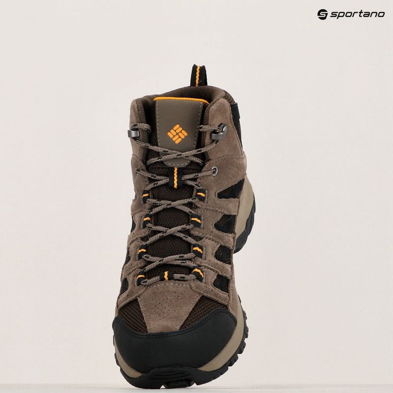 Columbia Crestwood Mid Wp V2 Cordovan/ Squash Herren-Trekkingstiefel 16