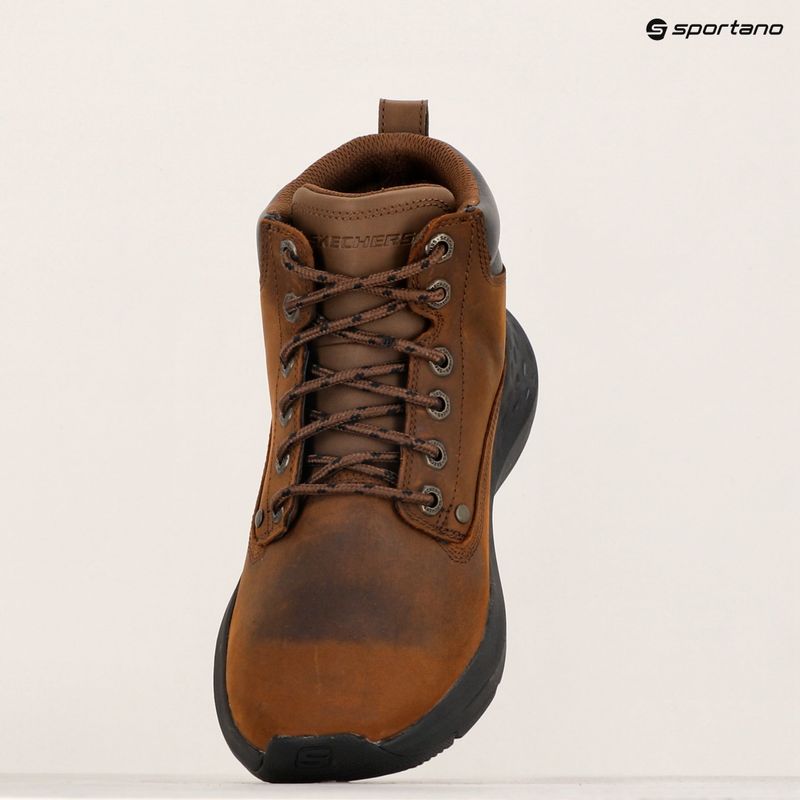 SKECHERS Herrenschuhe Parson Ederic dunkelbraun 15