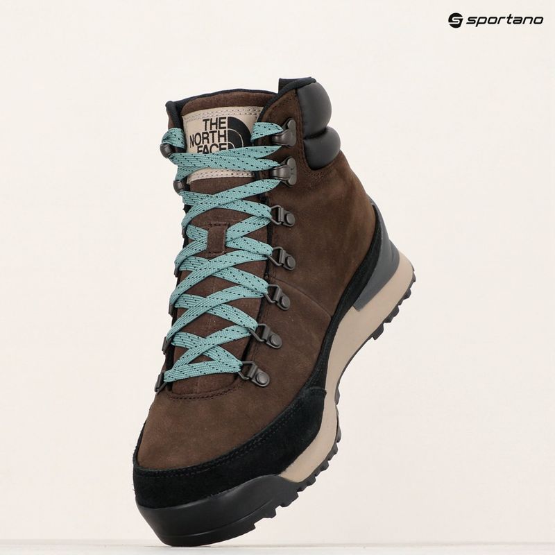 Herrenschuhe The North Face Back To Berkeley IV Leather WP demitasse braun / schwarz 15