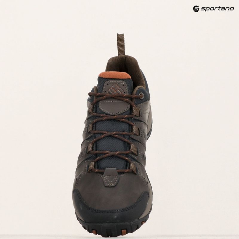 Columbia Woodburn II Waterproof Herren-Trekkingstiefel cordovan/ zimt 17