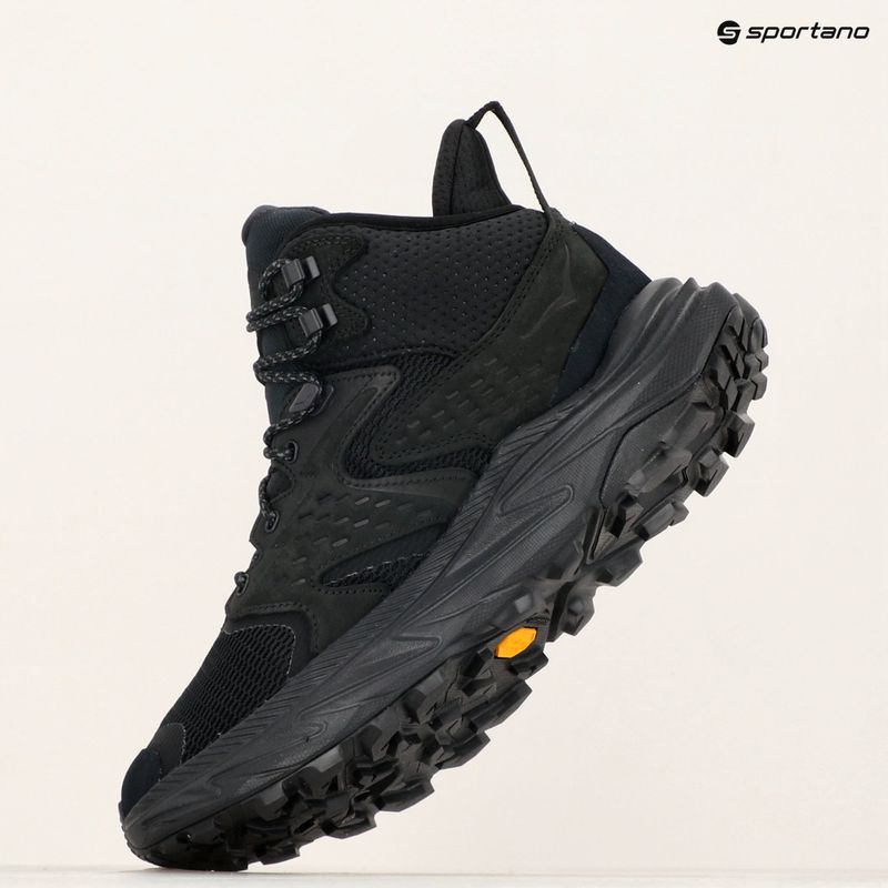 HOKA Herren Wanderschuhe Anacapa 2 Mid GTX schwarz/schwarz 10