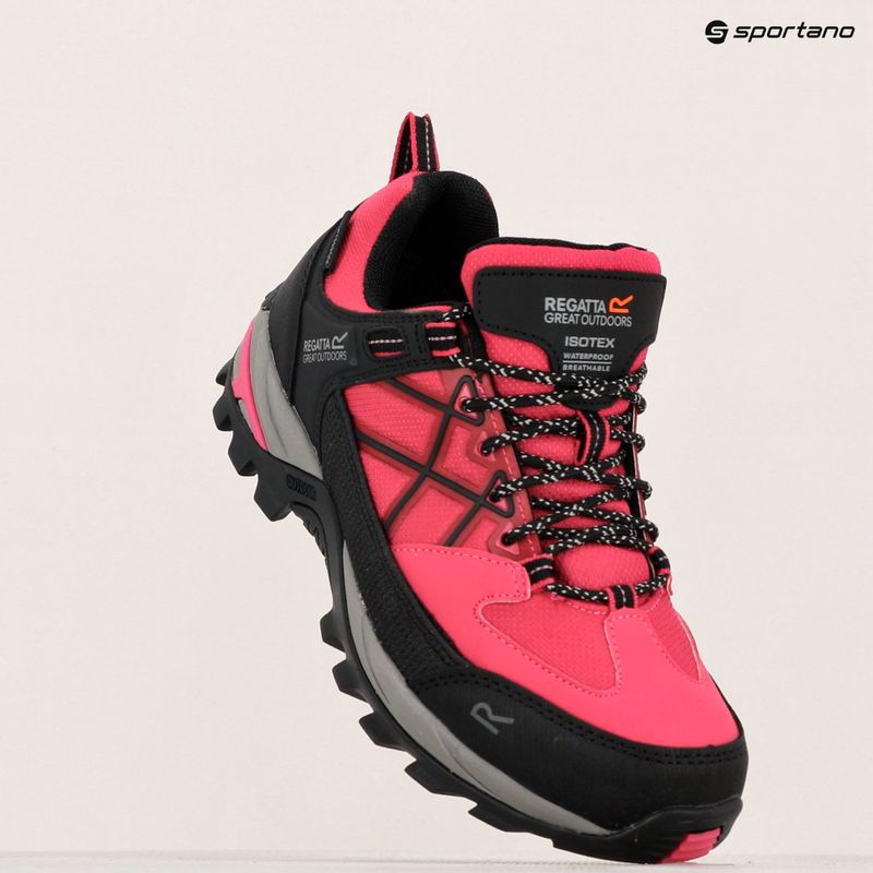 Schuhe Trekking Damen REGATTA Samaris III Low pink potion 17