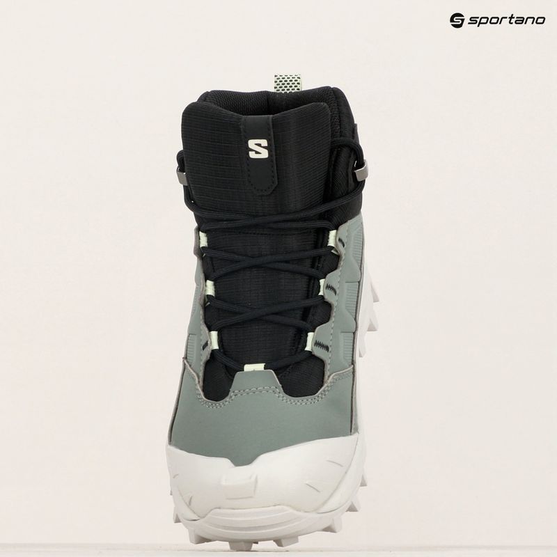 Trekking Wander Schuhe Damen Salomon Crosstrak WP agave green/black/can ary green 20