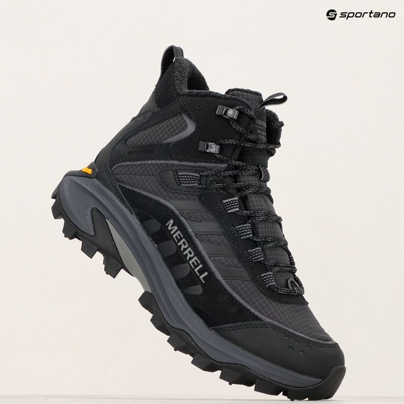 Wanderschuhe Herren Merrell Moab Speed 2 Thermo Mid Wp triple black 14