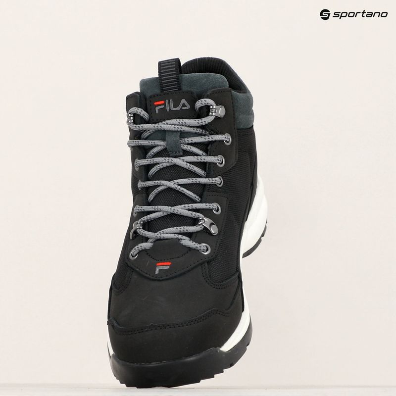 FILA Herrenschuhe Alpha Mid schwarz/castlerock 9