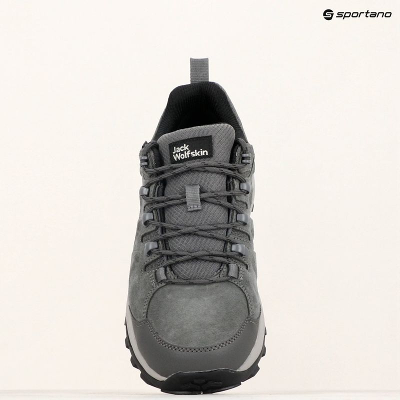 Jack Wolfskin Refugio Texapore Low Schiefer Herren-Trekkingstiefel 10