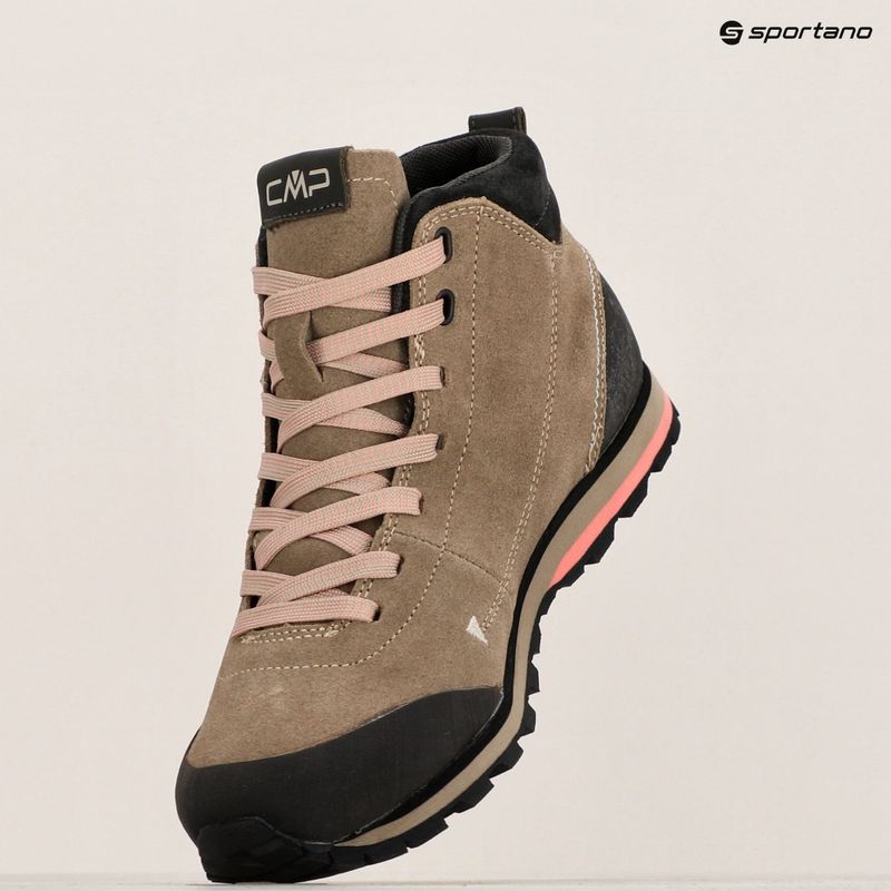 Damen-Trekkingstiefel CMP Elettra Mid sand / pesca 15