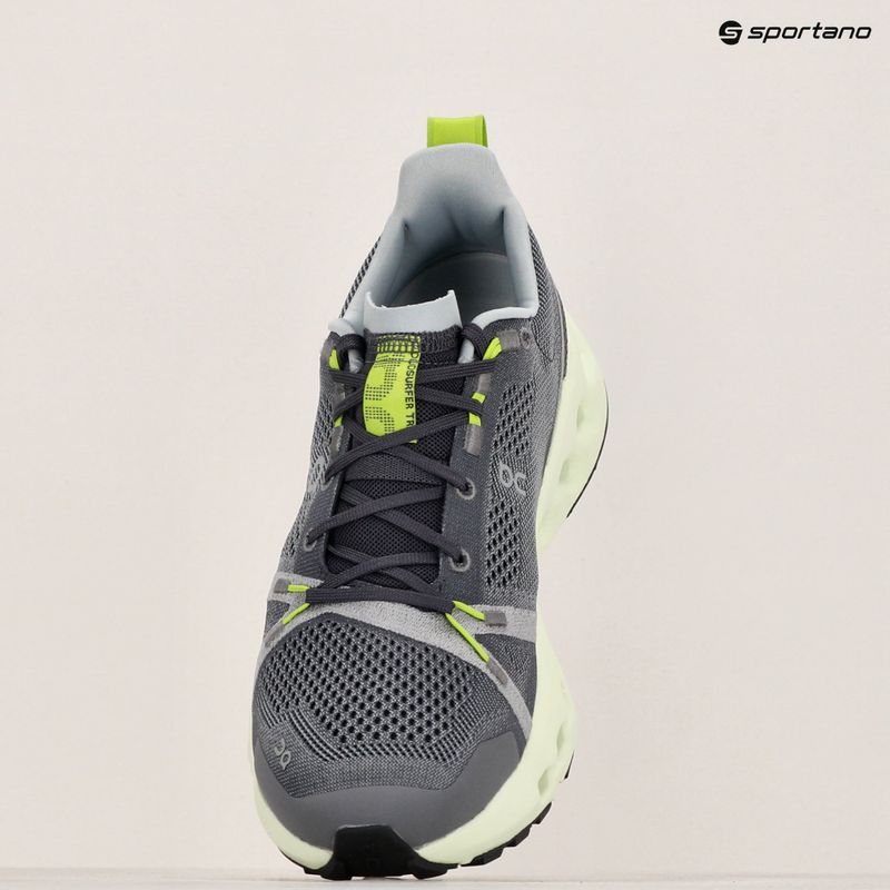 Herren On Running Cloudsurfer Trail Eisen/Lima Laufschuhe 16