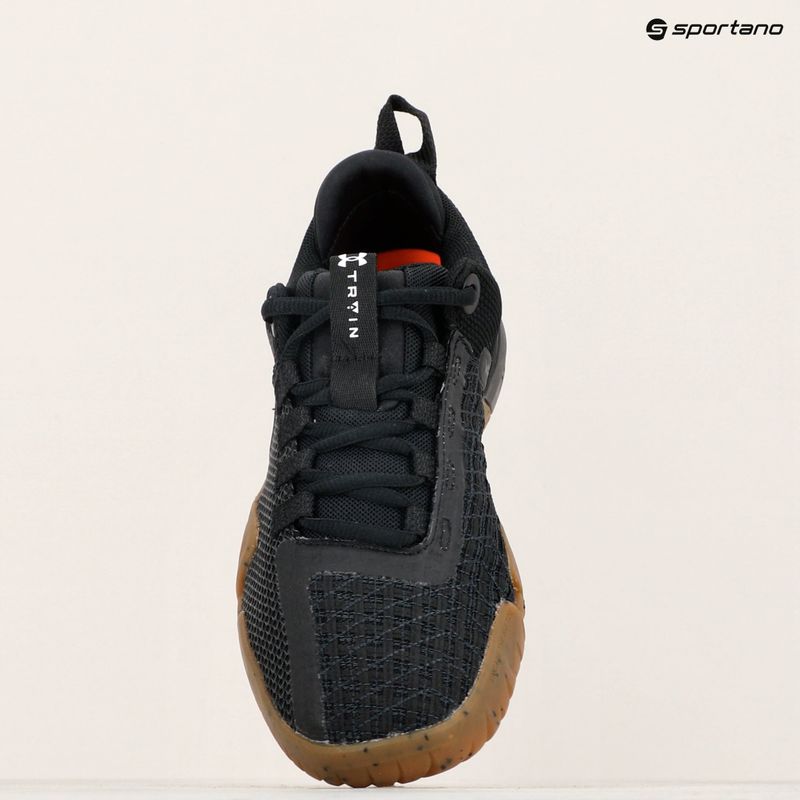 Under Armour Damen Trainingsschuhe TriBase Reign 6 schwarz/anthrazit/metallic silber 15
