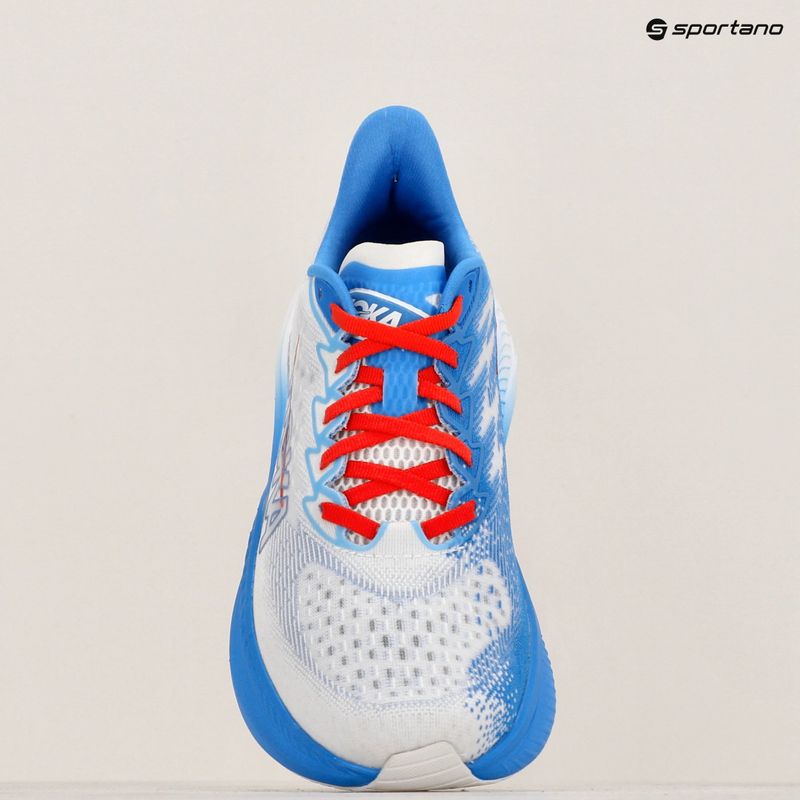 Herren Laufschuhe HOKA Mach 6 weiß/virtuell blau 9