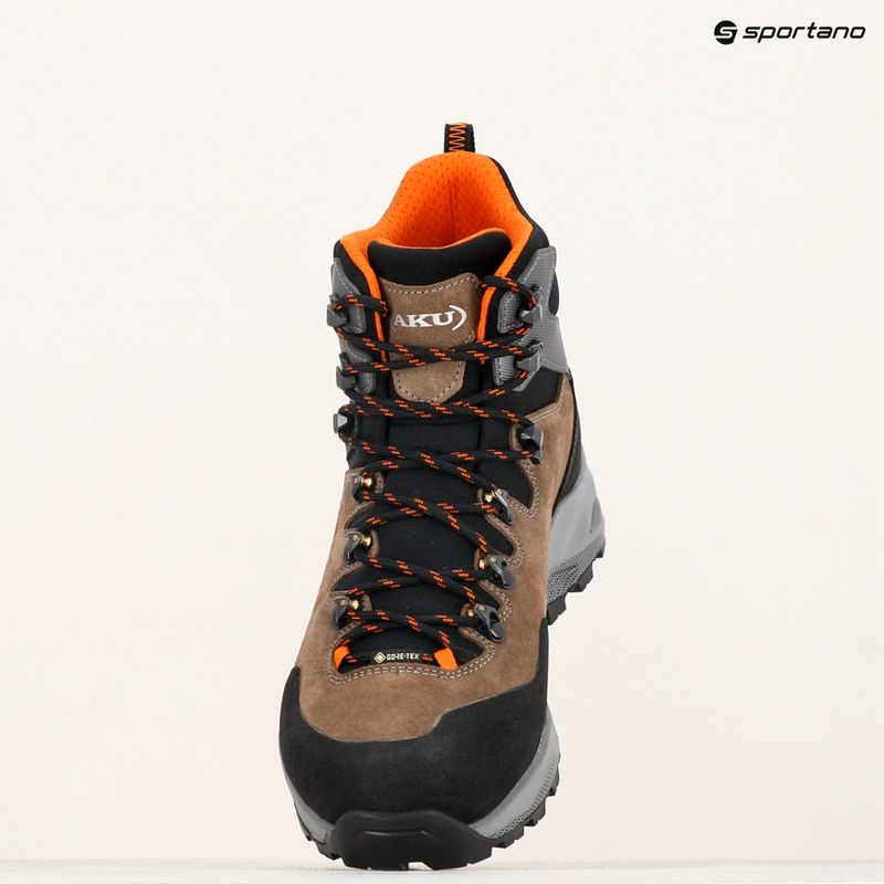 Schuhe Trekking Herren AKU Alterra II GTX brown/orange 14