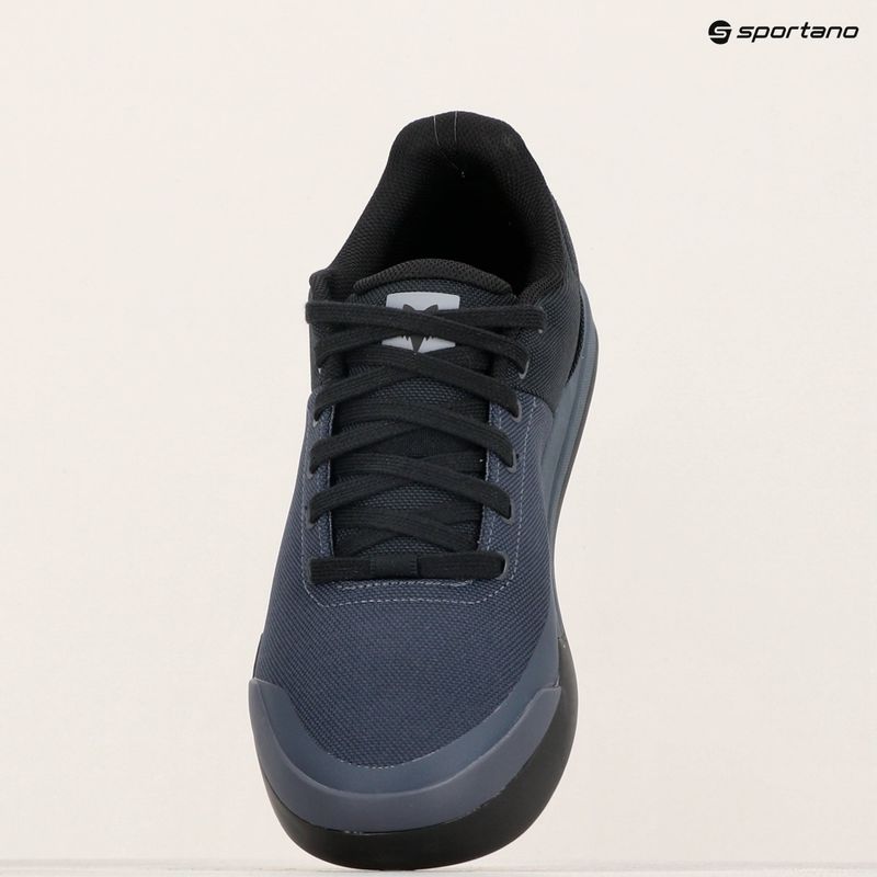 Herren Plattform Radschuhe Fox Racing Union Canvas blau Stahl 14