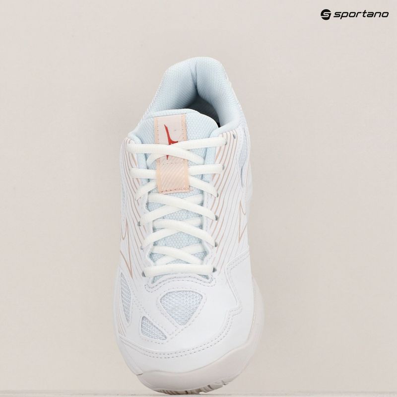 Mizuno Cyclone Speed 4 Volleyball Schuhe weiß/aleutian/cloud pink 12