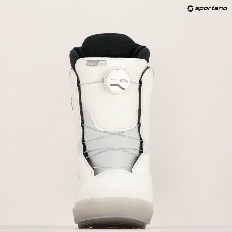 Snowboard Schuhe Damen Vans Encore OG white/white 14