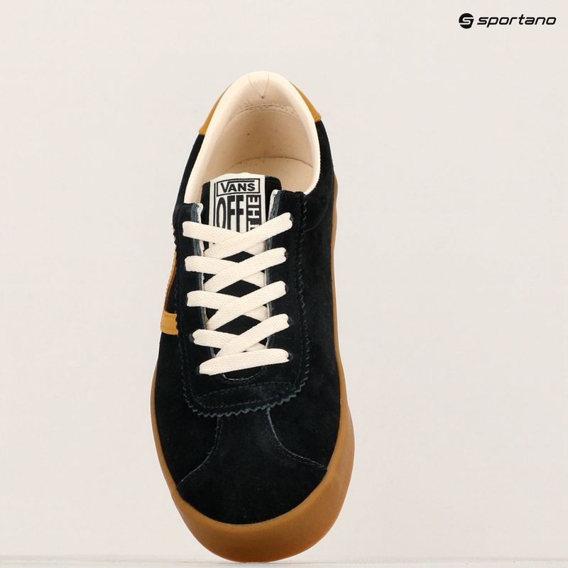 Vans Sport Low gum pop schwarz/gelb Schuhe 9