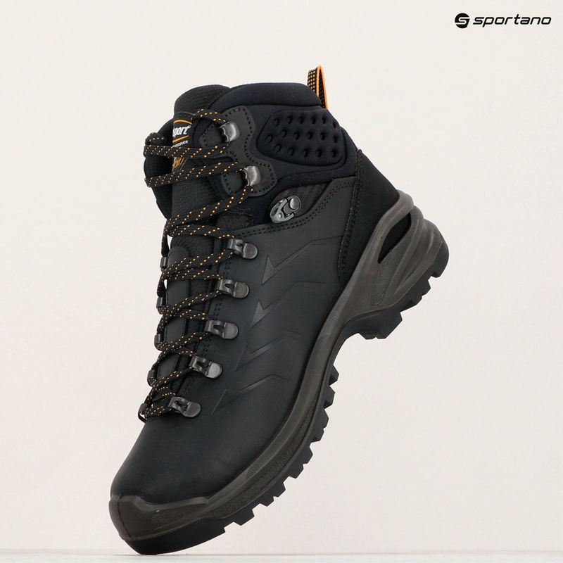 Trekking Wander Schuhe Herren Grisport 15203DV44G black 9