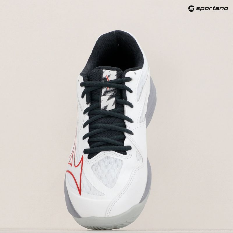 Herren Volleyball Schuhe Mizuno Thunder Blade Z weiß/salsa/schwarz 9