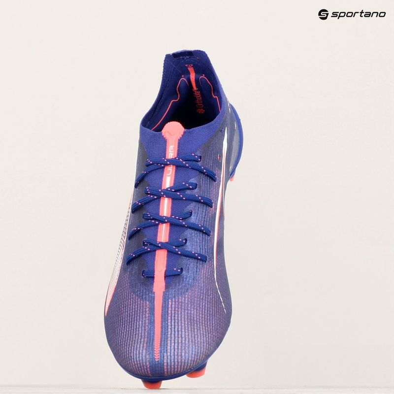 PUMA Ultra 5 Ultimate FG lapis lazuli/puma weiß/sunset gloe Fußballschuhe 20