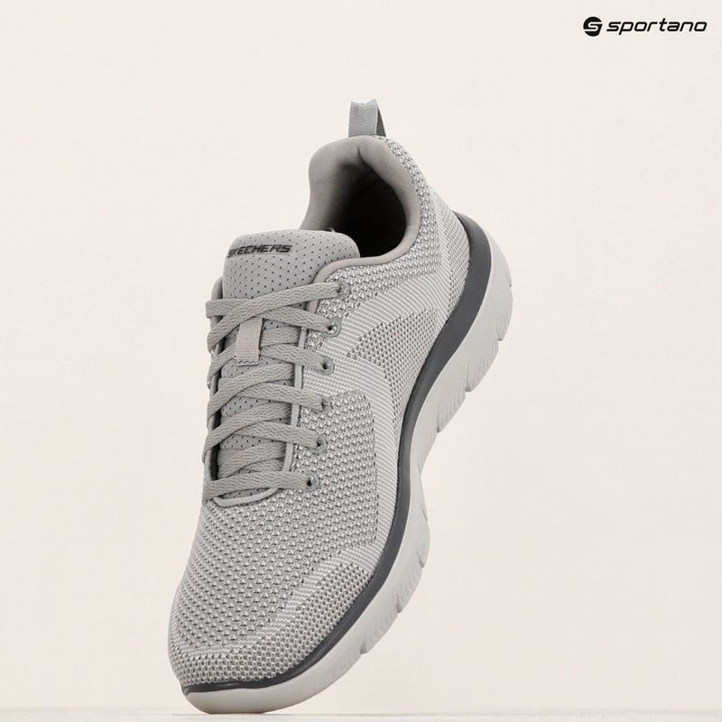 Schuhe Herren SKECHERS Summits Brisbane light gray 10