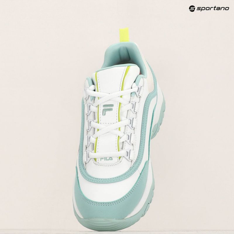 Schuhe Damen FILA Strada Logo white/harbor gray 16