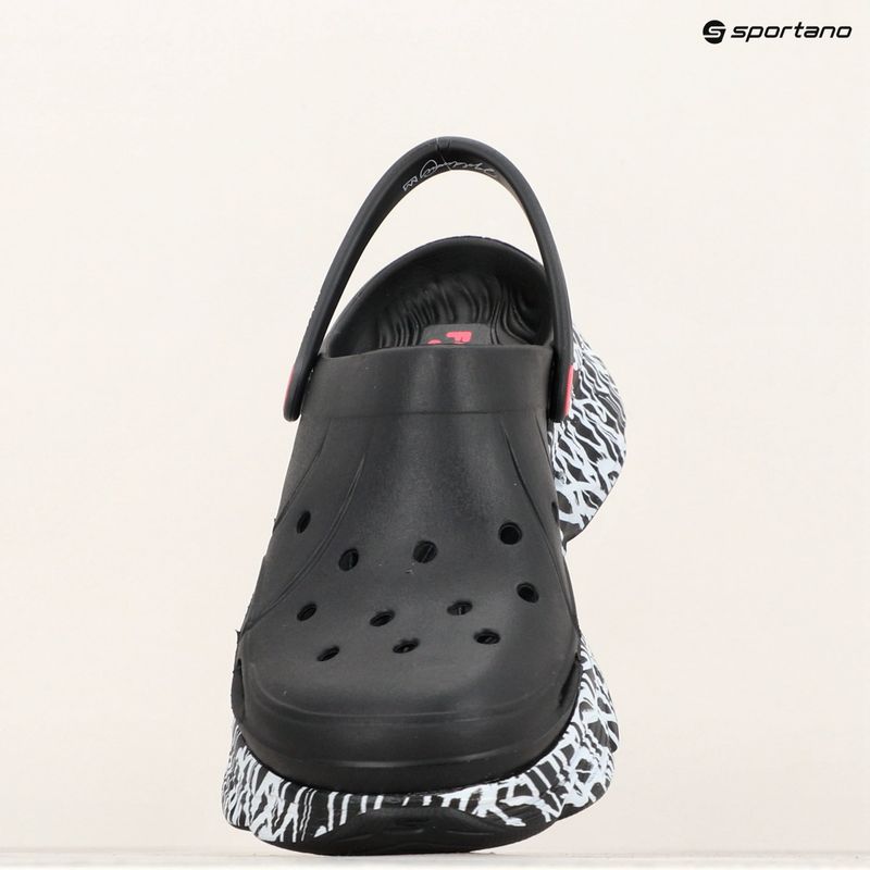 Badeschlappen Schlappen Damen SKECHERS JGoldcrown Max Cushioning Foamies Love True black 16