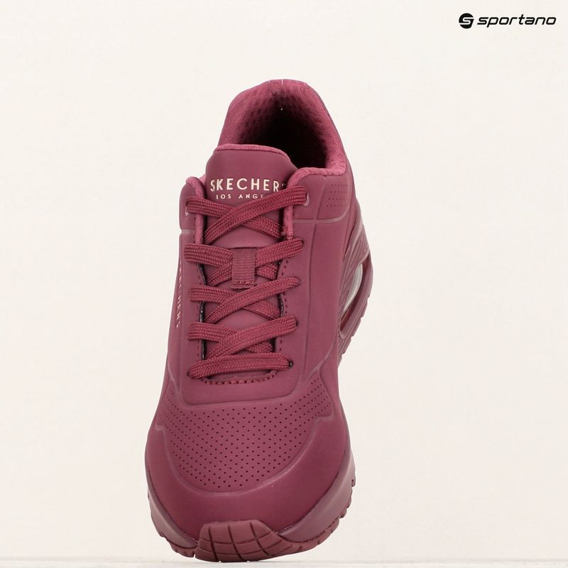SKECHERS Damen Schuhe Uno Stand On Air Pflaume 9