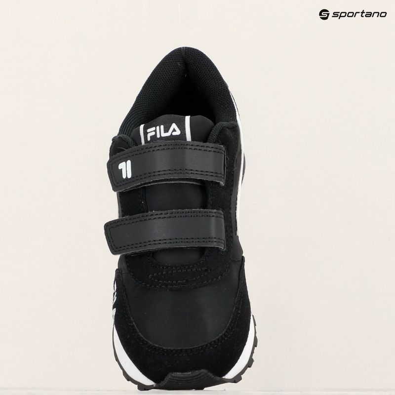 Schuhe Kinder FILA Orbit Revolution Velcro black 16