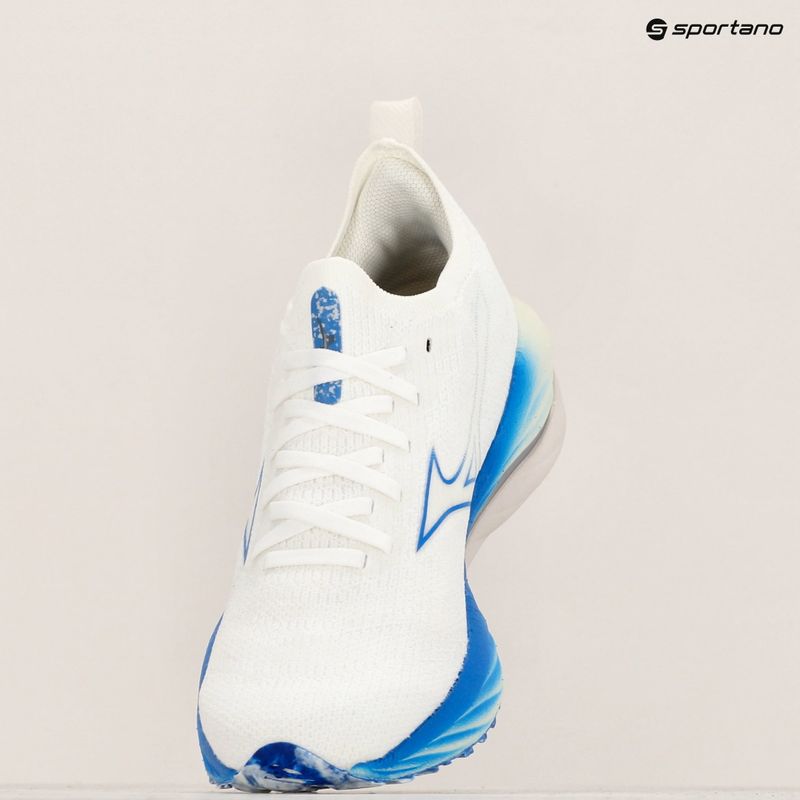 Laufschuhe Damen Mizuno Wave Neo Wind white/silver/peace blue 19