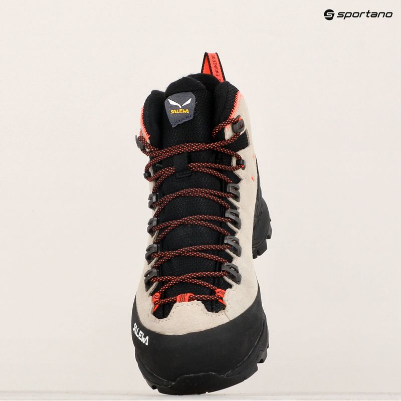 Trekking Wander Schuhe Damen Salewa Alp Mate Winter Mid PTX oatmeal/ black 18