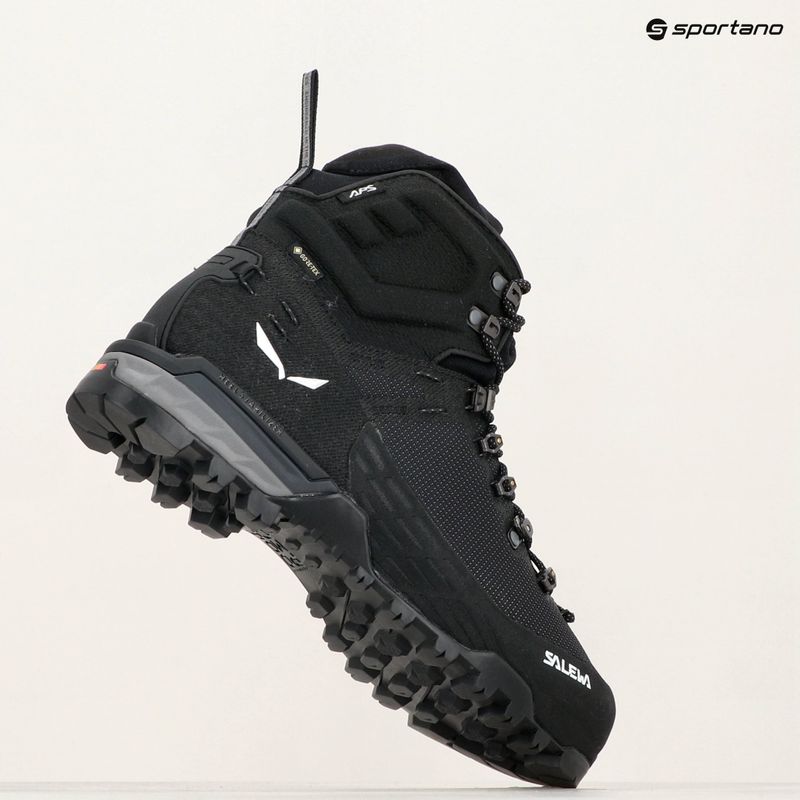 Trekking Wander Schuhe Herren Salewa Ortles Edge Mid GTX black/ black 16