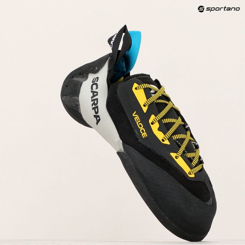 Kletterschuhe SCARPA Veloce L black/yellow 11