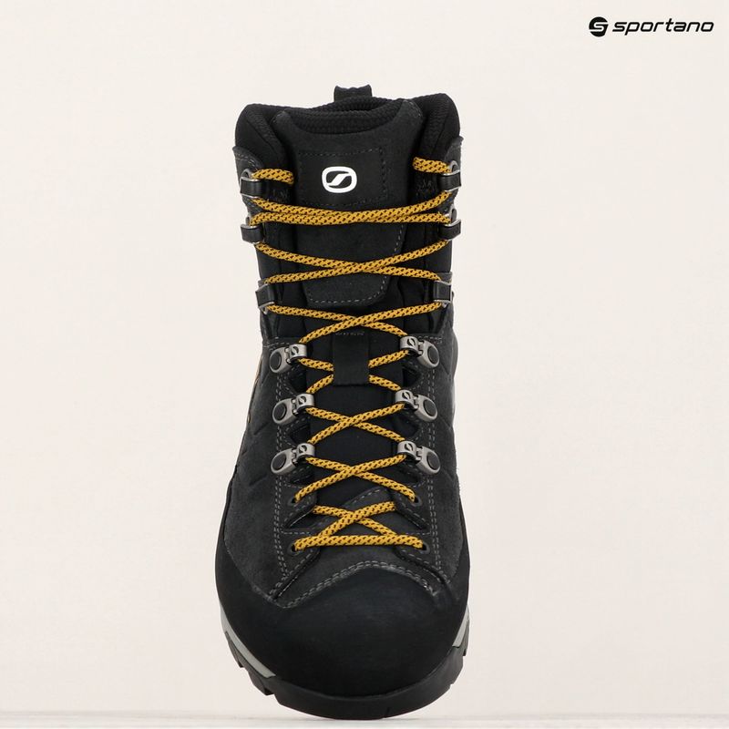 Schuhe Trekking Herren SCARPA Mescalito TRK GTX dark anthracite/ mustard 8