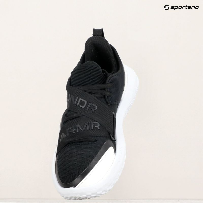 Basketballschuhe Under Armour Flow Futr X 4 black/white/black 15