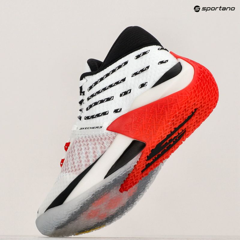 Basketballschuhe Herren SKECHERS SKX Elevate white/red/black 10