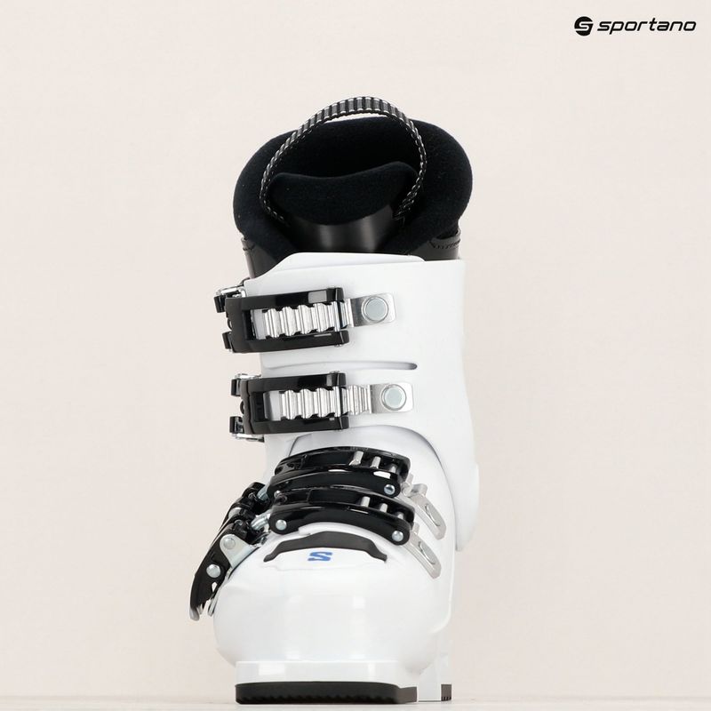 Skischuhe Kinder Salomon S/Race 60T M Jr white/white/process blue 7